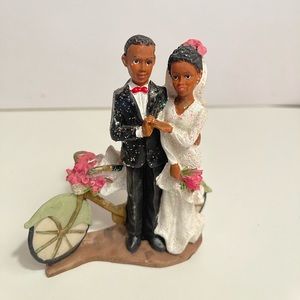 Black Wedding Couple VTG